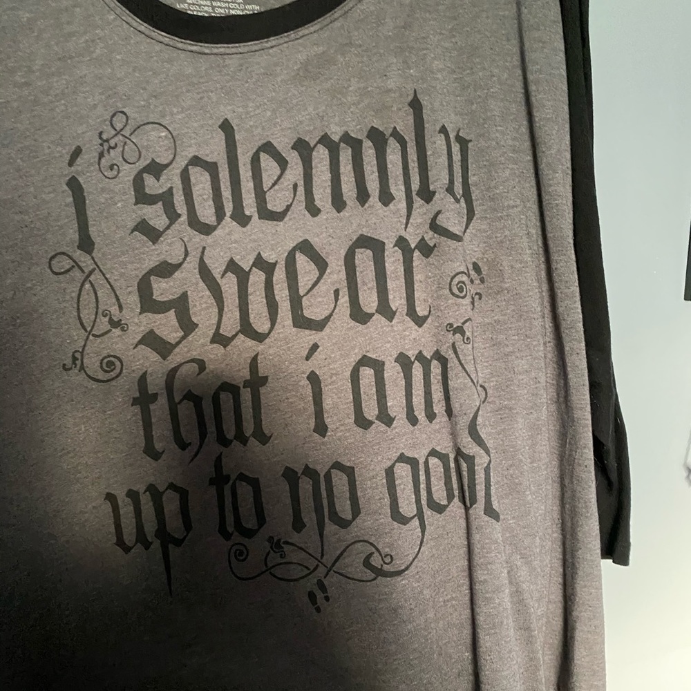 Size 5 Plus Size Harry Potter Baseball Shirt